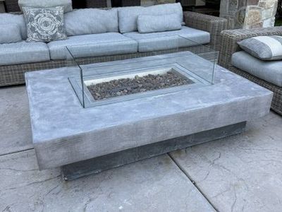 Restoration Hardware Fire Table