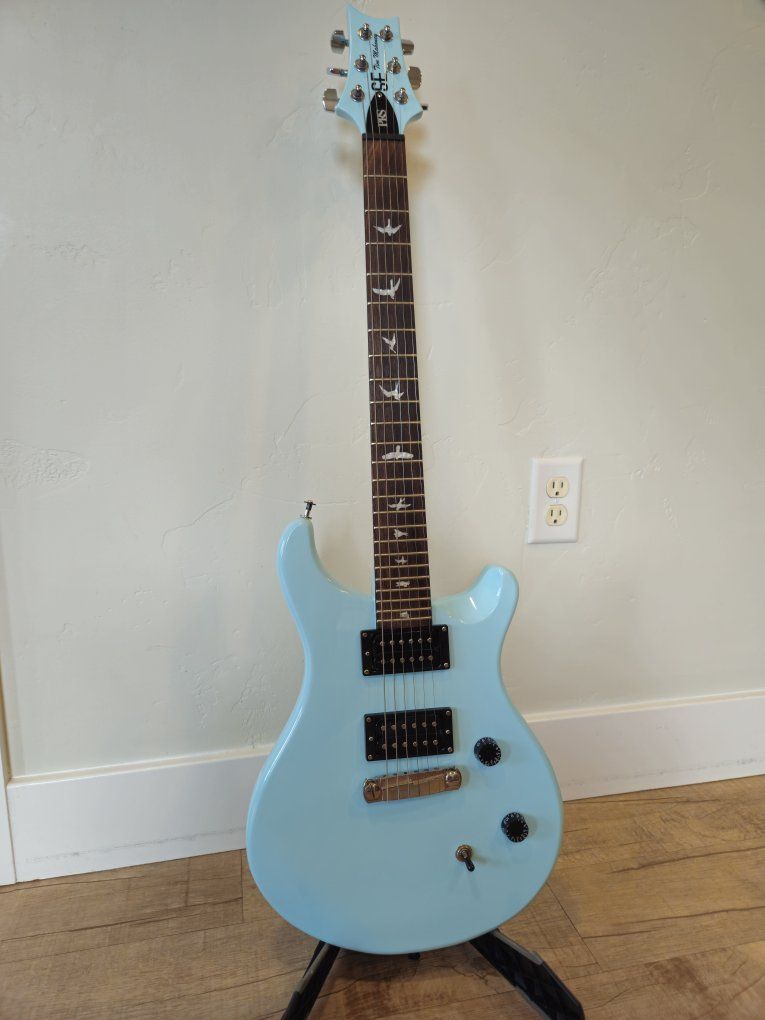 Rare PRS SE Limited Edition Tim Mahoney 311 Powder Blue