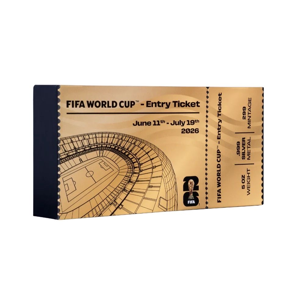 Stadium Sliding Door FIFA World Cup 2026 5 Oz Silver Coin