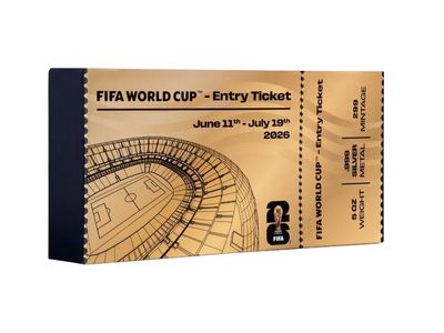 Stadium Sliding Door FIFA World Cup 2026 5 Oz Silver Coin