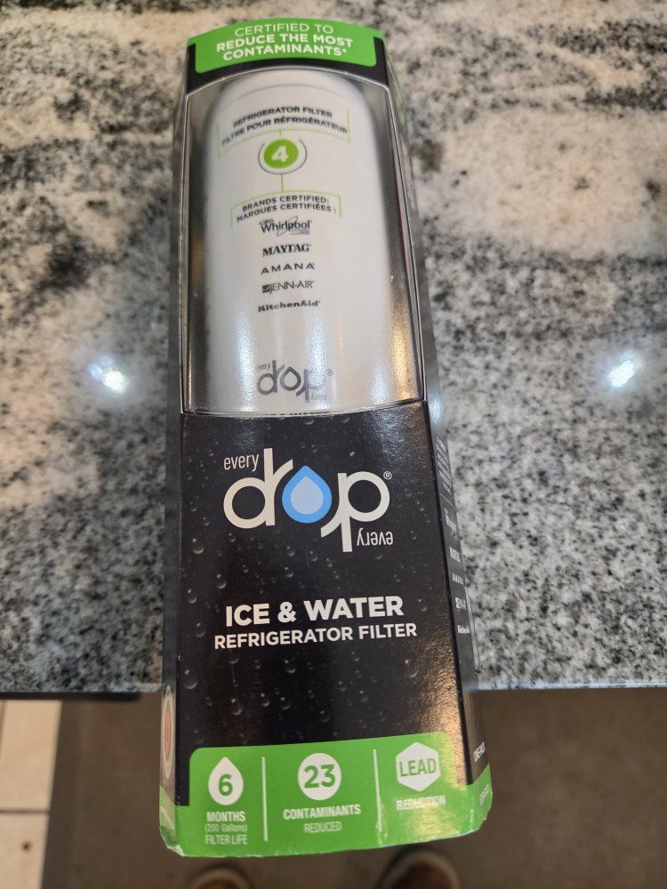 EveryDrop Filter 4 Ice & Water Refrigerator Filter EDR4RXD1 2-Pack