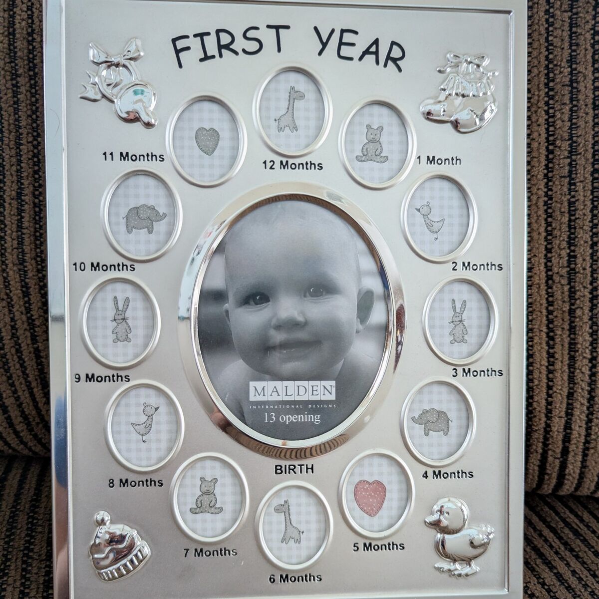 First year picture frame