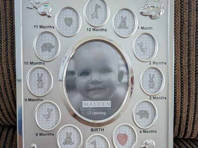 First year picture frame