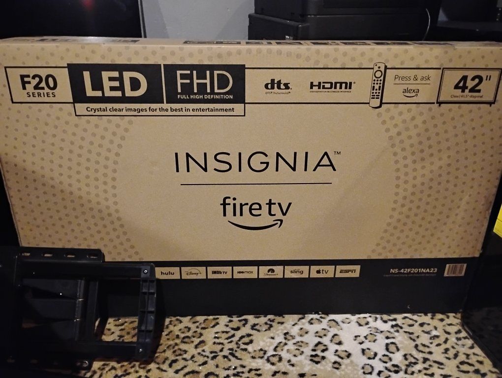 Insignia F20 Series 42" Full HD LED Smart Fire TV with Alexa Voice Remote (NS-42F201NA23)