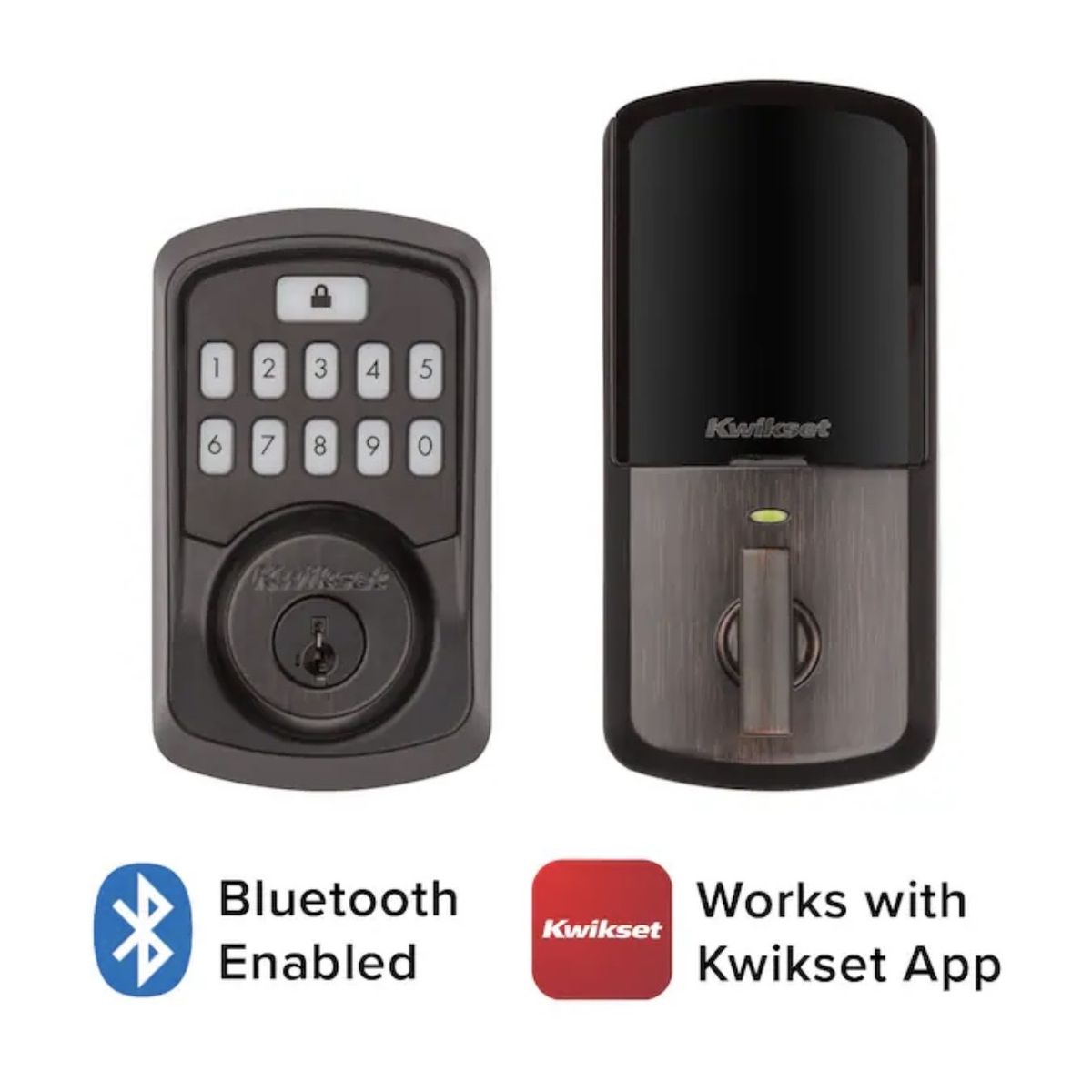 Kwikset Aura Venetian Keypad Bluetooth Smart Lock