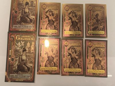 24k Goldbacks - Various Denominations (Arizona, Idaho, Florida)