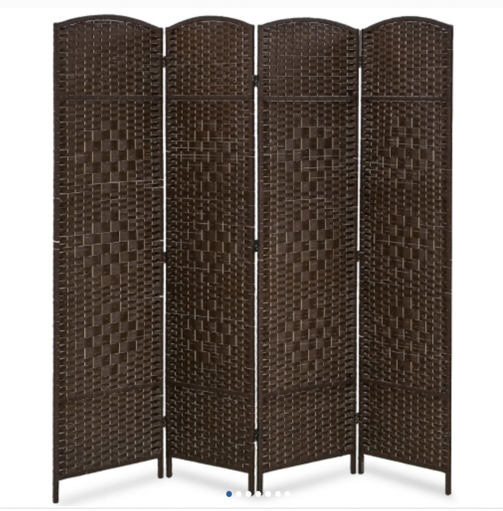 NEW Panel Room Divider Folding Privacy 6 Ft