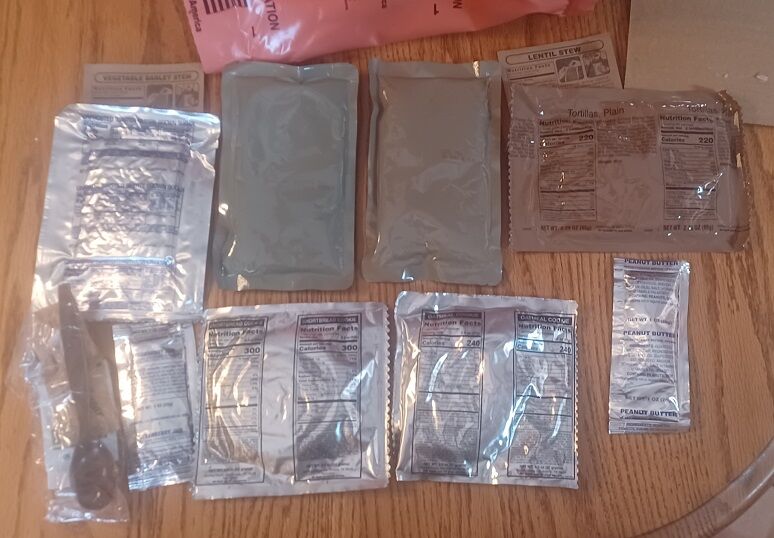 FEMA/UN Humanitarian Daily Rations - MRE