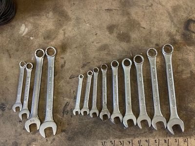 American standard size wrenches