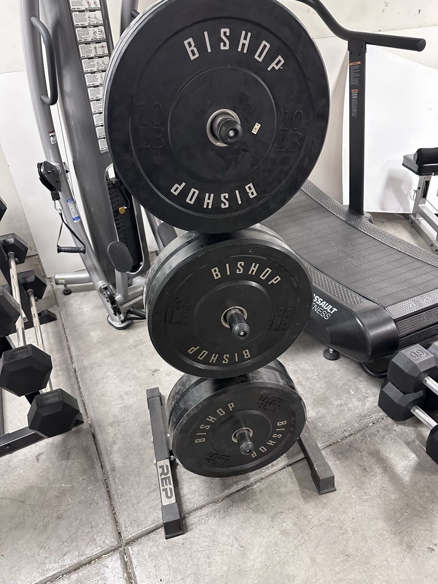 Olympic Bishop Bumper Plates 230LB