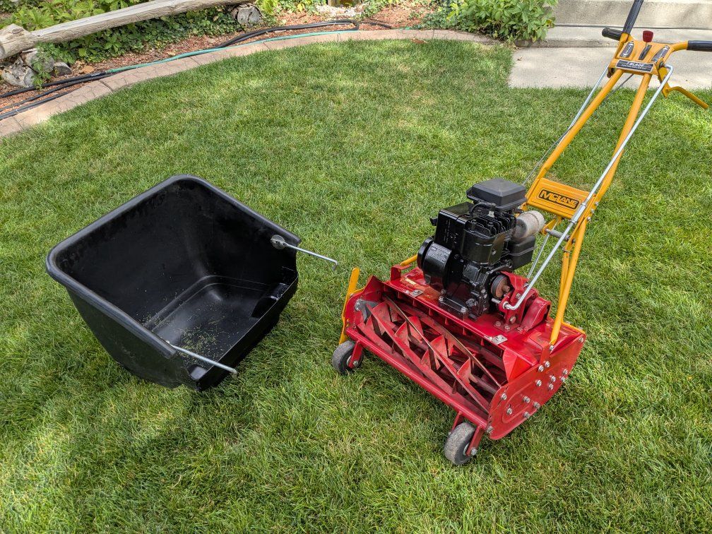 McLane Reel Lawnmower golf green lawn putting