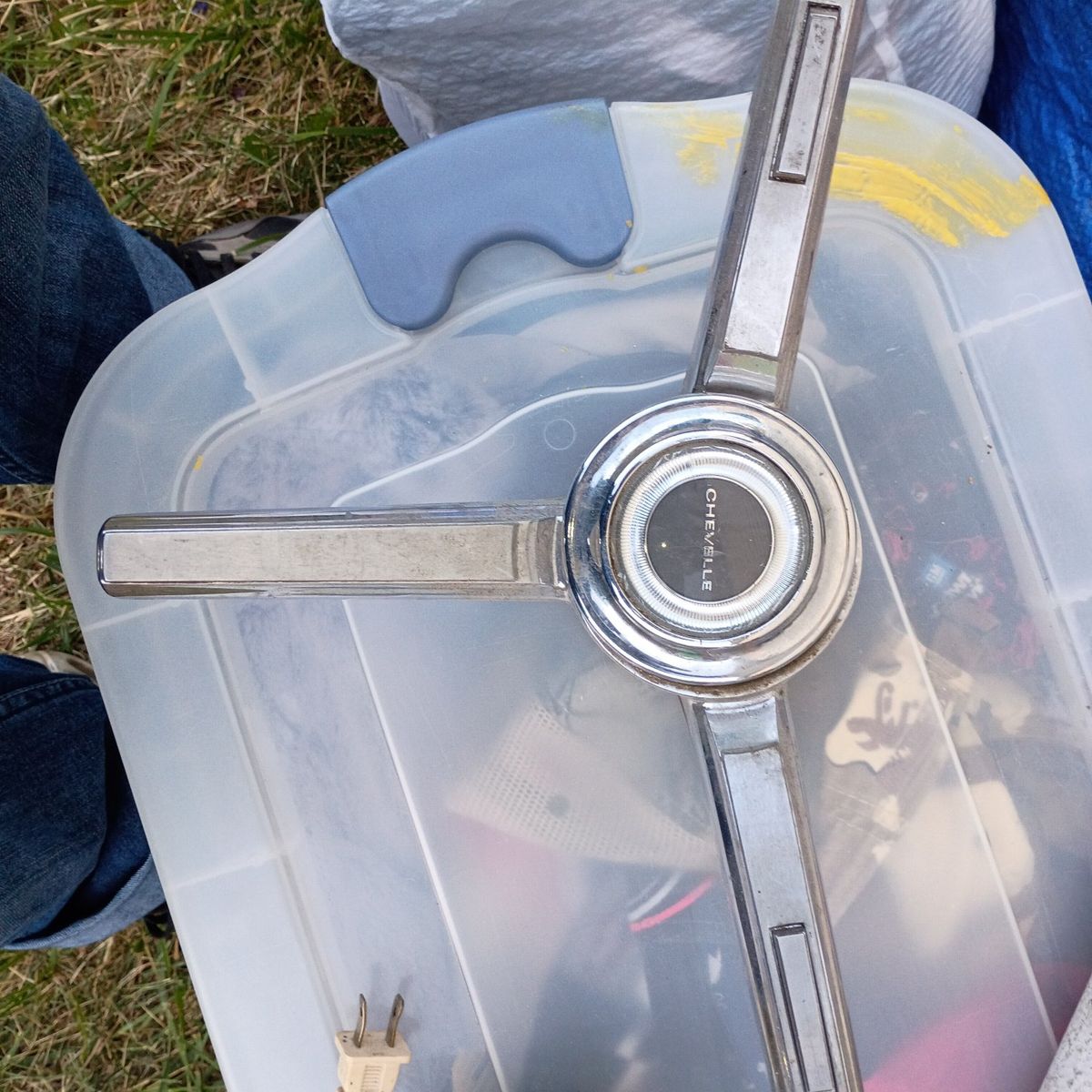 1967 Chevy Chevelle steering wheel insert $50 OBO