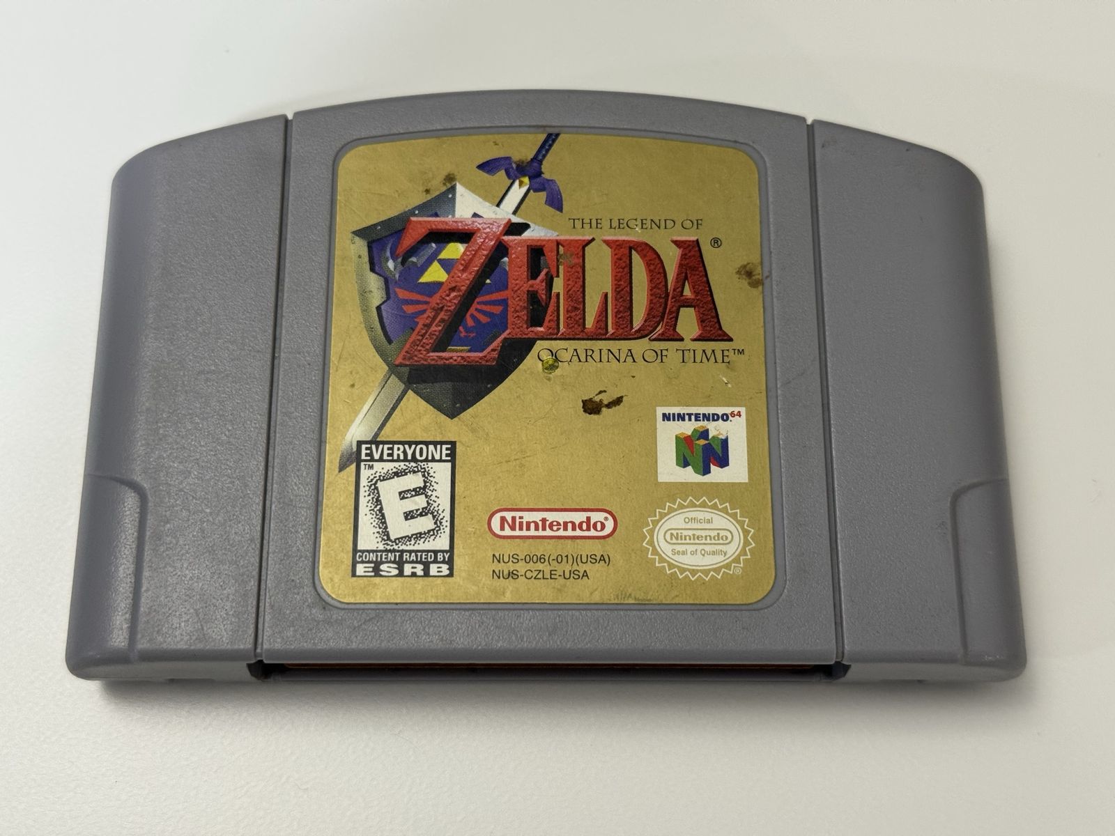Authentic Nintendo 64 N64 Game/ Zelda Ocarina of Time