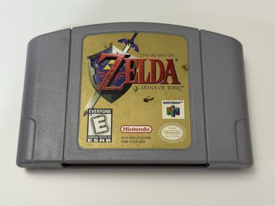 Authentic Nintendo 64 N64 Game/ Zelda Ocarina of Time