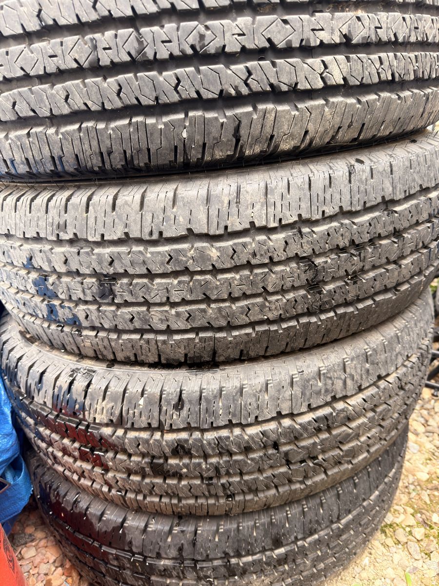 Firestone Transforce HT LT275/70R18 Tires - Set of 4, Excellent Tread, Truck/SUV