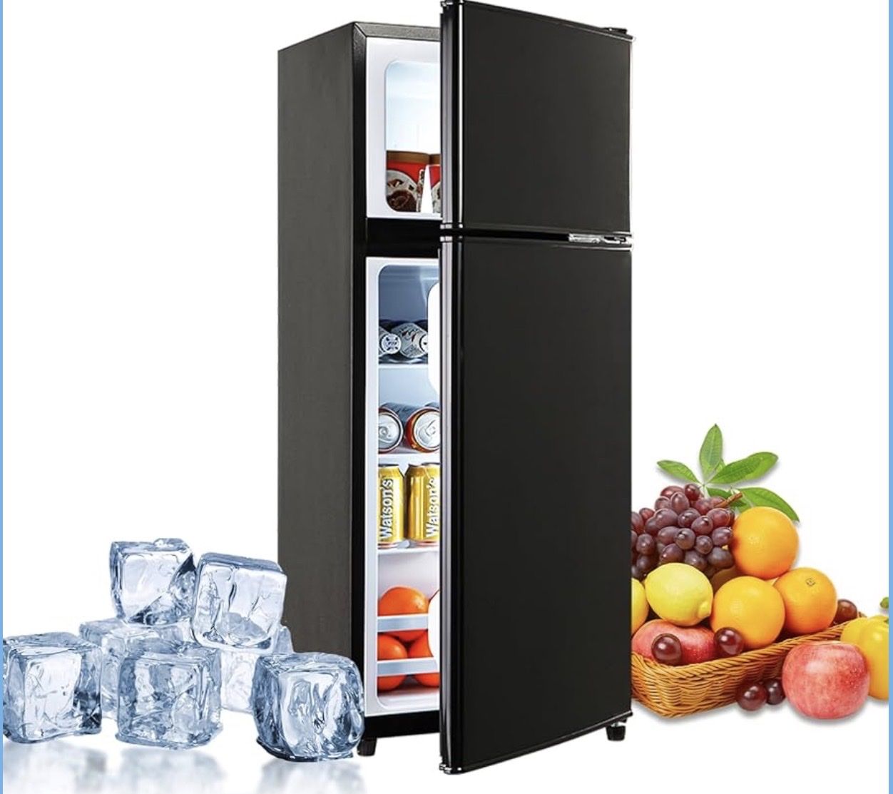 3.5Cu.Ft Compact Refrigerator, Small Refrigerator