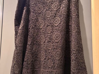 Women’s Brown Lace Skirt Size 18