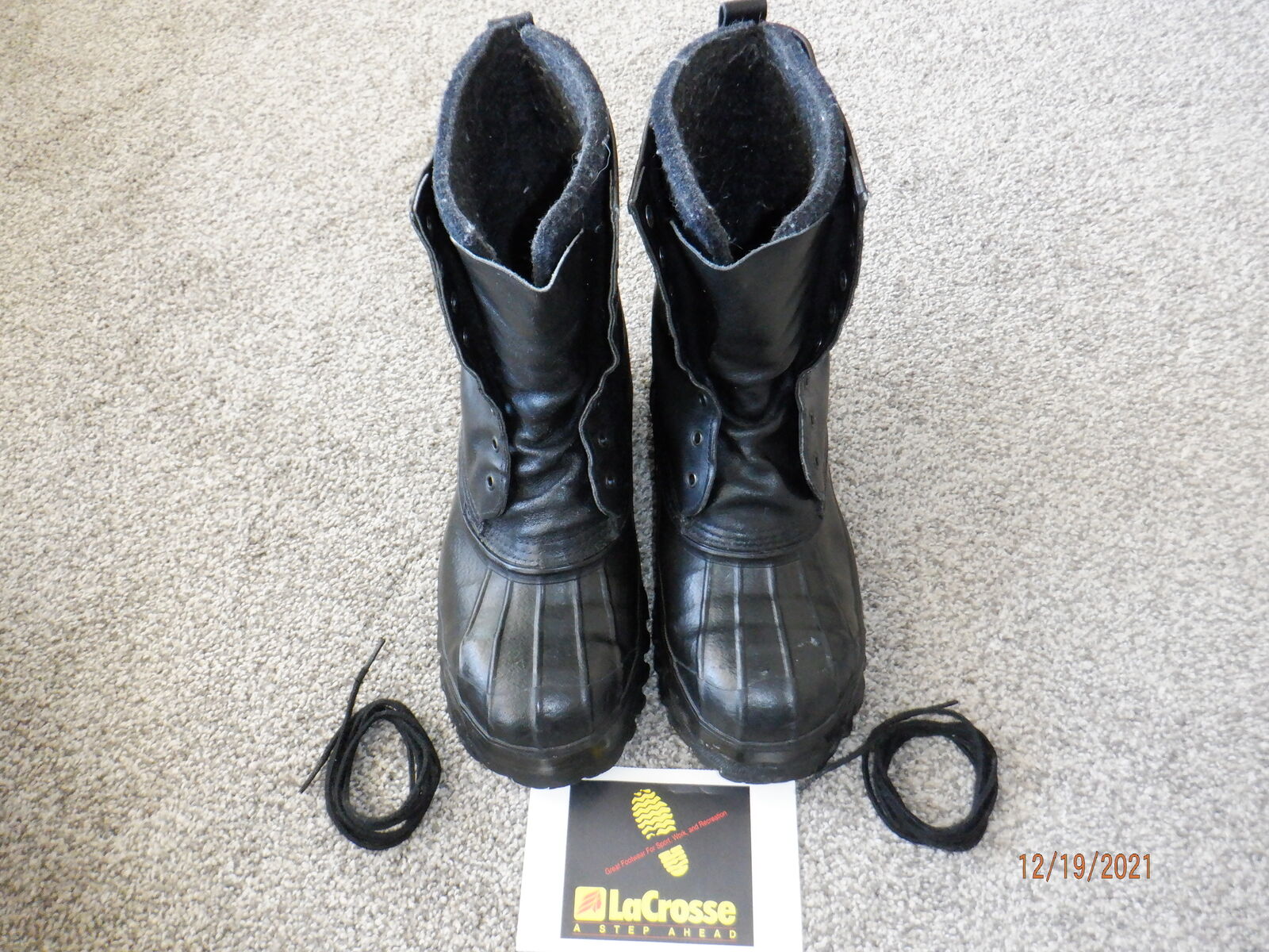 Insulated Pack Boots Size 11