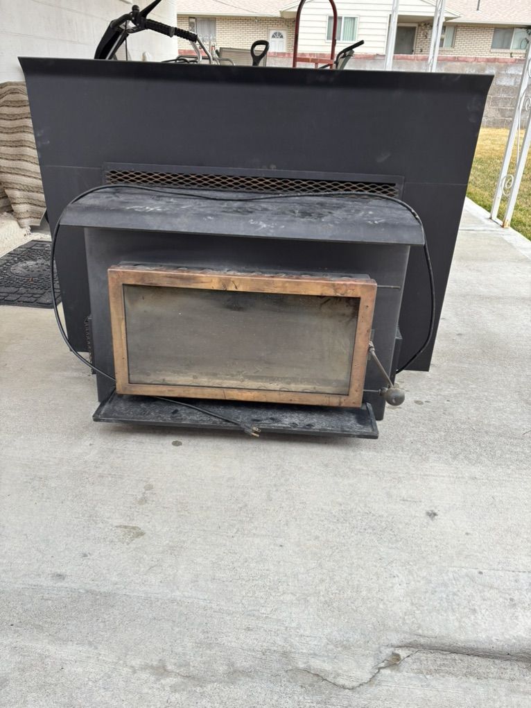 Wood Burning Fireplace Insert