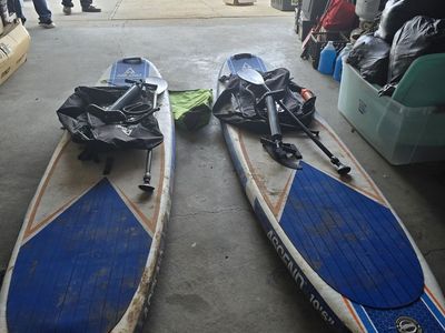 Two 10' 6" Ascend Paddle Boards. $150 Ea