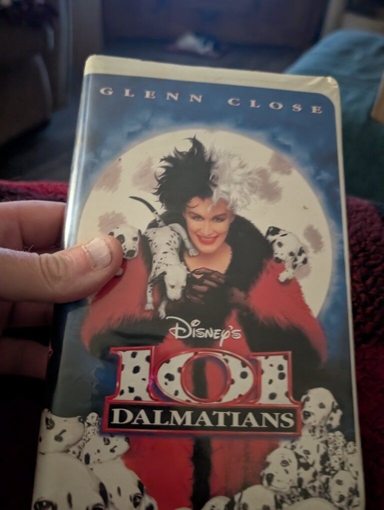 Disney 101 Dalmatians VHS tape