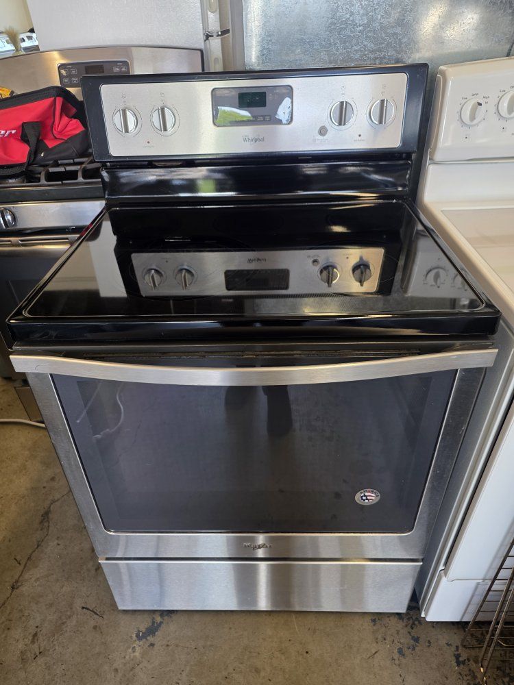 whirpool electric stove 
