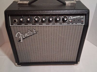 Fender guitar amp