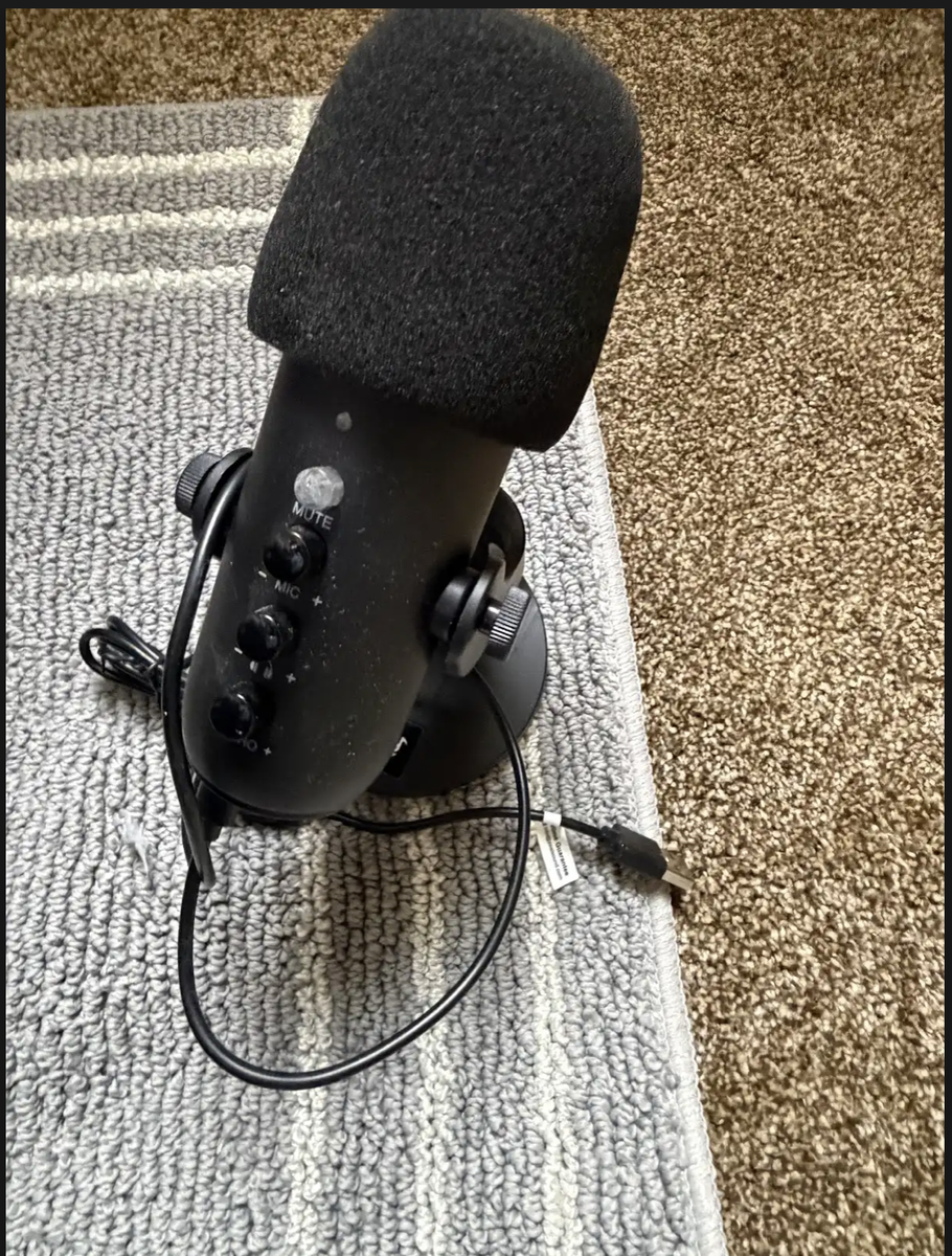 ZealSound USB Condenser Microphone with Stand and Pop Filter