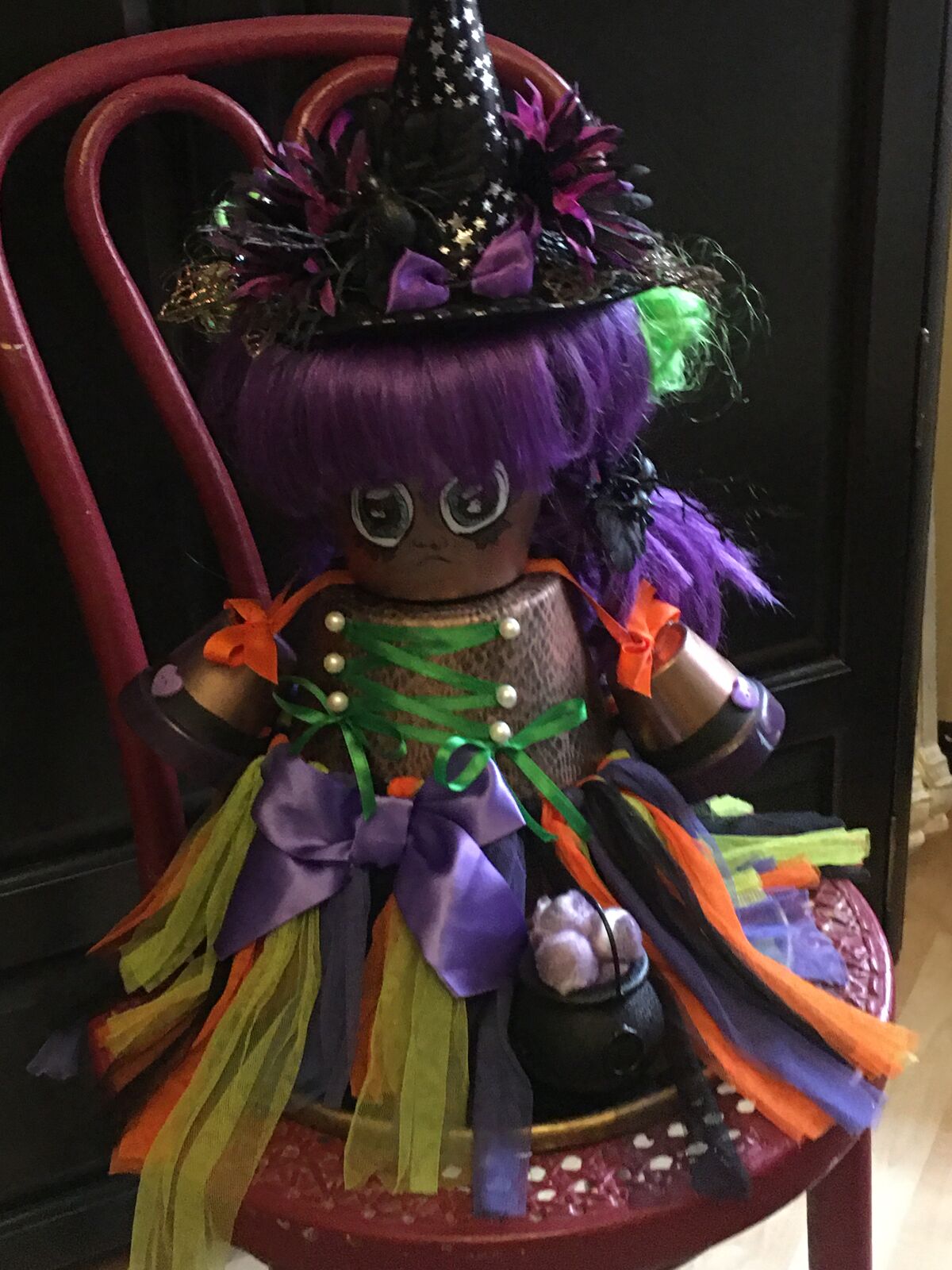 Halloween Witch Shelf Sitter