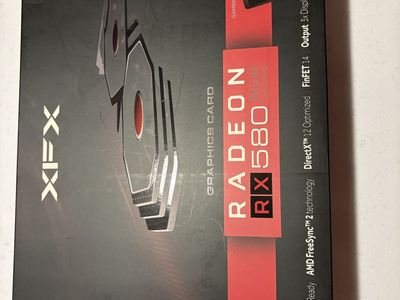 XFX GTS XXX Radeon RX 580 8 GB Video Card