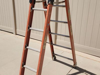 Fiberglass A Frame or Ext Ladder