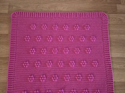 Handmade crochet baby blankets