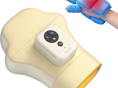 NEW Comfytemp Hand Massager with Heat and Compression, Cordless Fingers, Palm and Wrist Massage Machine for Carpal Tunnel
