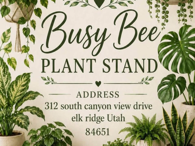 Take one leave one free plant stand