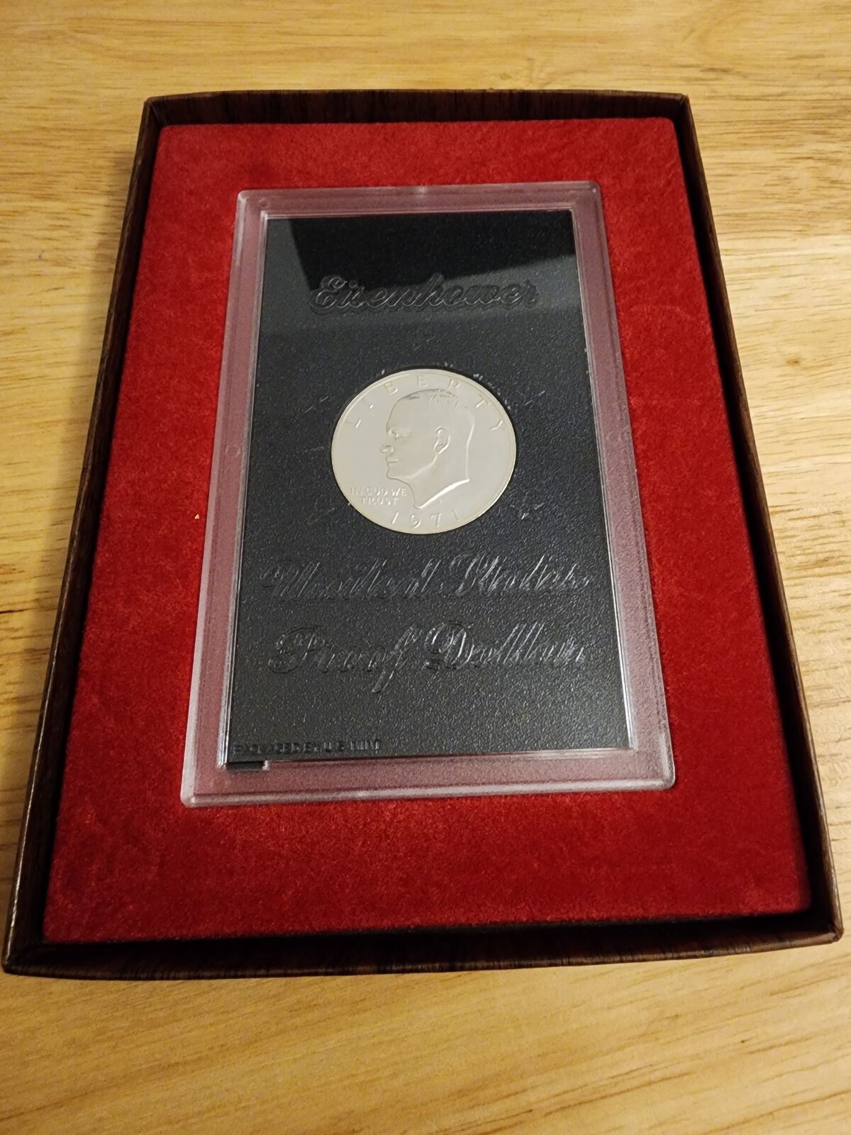 1971-S 40% SILVER PROOF EISENHOWER DOLLAR