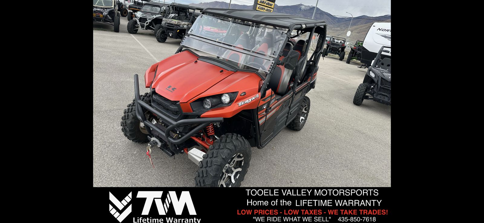 2017 kawasaki Teryx4 LE