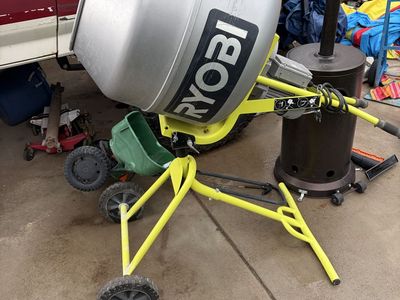 Ryobi Portable Cement Mixer