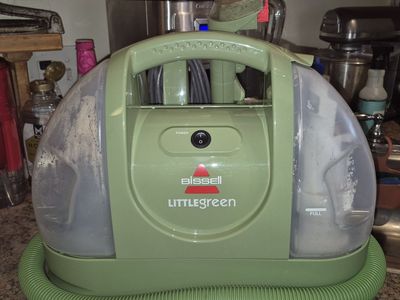 Bissell Little Green Machine Carpet Upholstery Vacuum Cleaner Portable Car