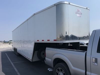 Charmac Enclosed Gooseneck Triple Axle Cargo Trailer