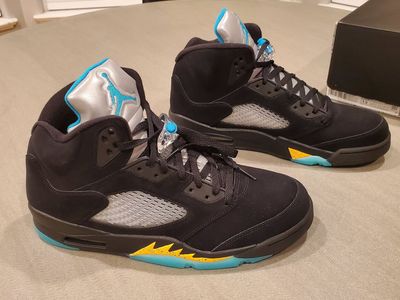 Air Jordan 5 Aqua size 13