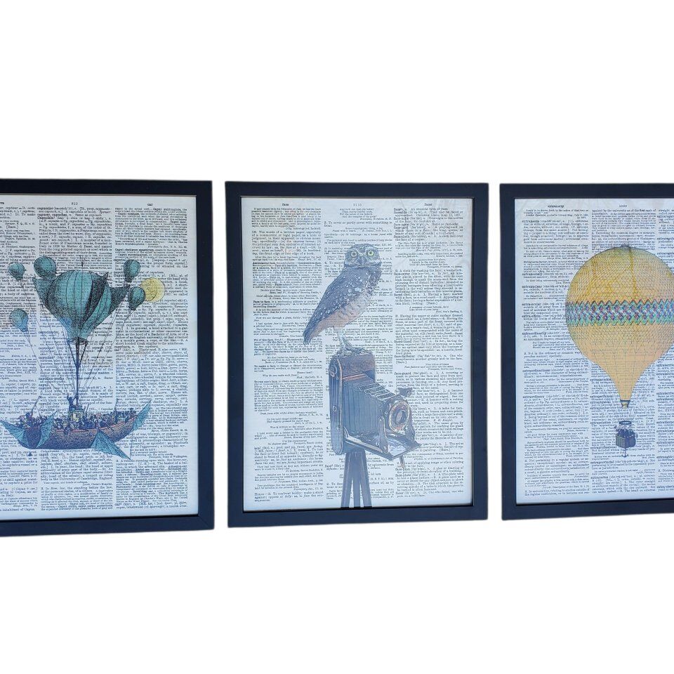 Trio of Steampunk Art