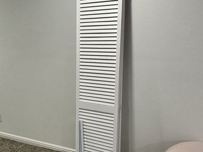 White Bifold Closet Doors