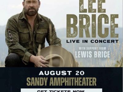 Lee Brice Concert Tickets - Section 4 Row P Two Seats - Sandy Amphitheater