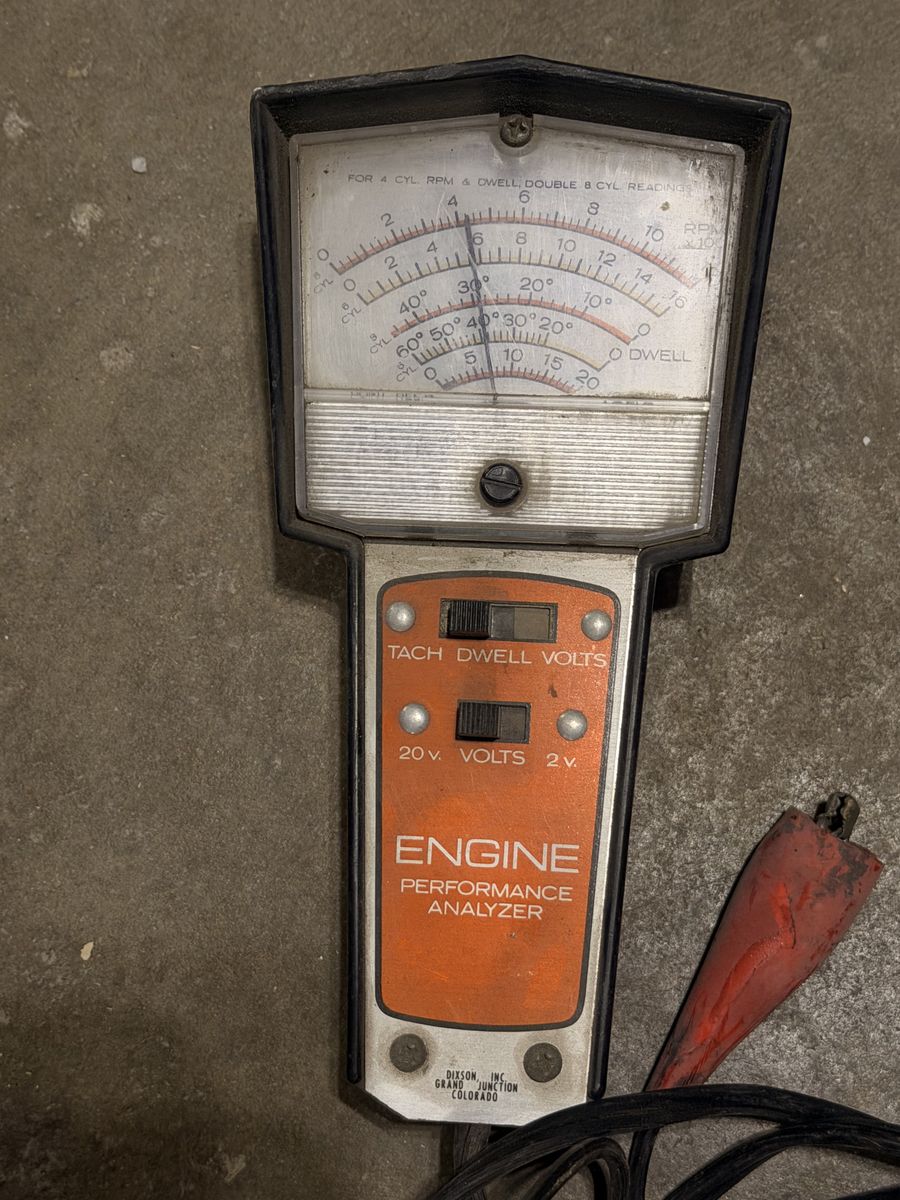 Dixon Ind Tach Dwell And Volts