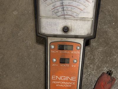 Dixon Ind Tach Dwell And Volts