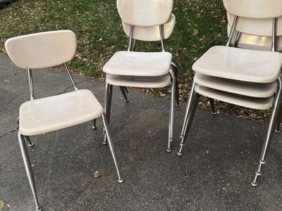 Antique School Chairs