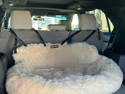 Dog car bed