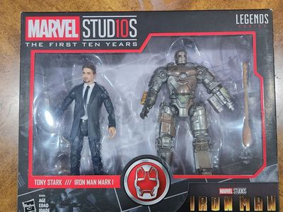 Marvel Legends Tony Stark and Iron Man Mark 1 (unopened)