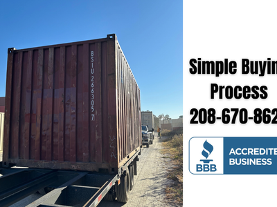 20ft 40ft Shipping Container Sale – Idaho – Delivery