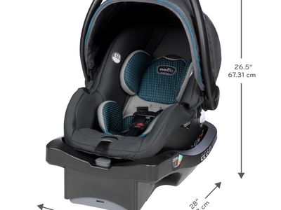 Evenflow LiteMax DLX, Base DLX w/load leg, FreeFlow Fabric, SafeZone, Sawyer Grey